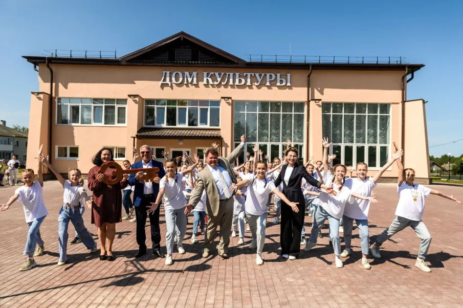 В деревне Малое Зиновьево городского округа Семеновский после ремонта открылся Дом культуры